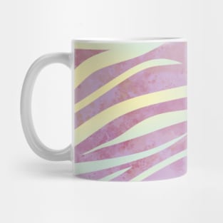 Watercolor Gold Tiger Pattern Mug